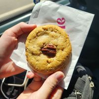 Pecan pie (with a delicious date caramel filling) at Floozie Cookies in London