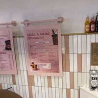 Milkshakes   at Floozie Cookies in London
