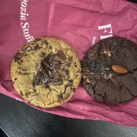 Delicious chocolate cookies  at Floozie Cookies in London