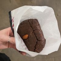 triple chocolate stuffed cookie   at Floozie Cookies in London