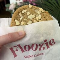 Almond croissant  at Floozie Cookies in London