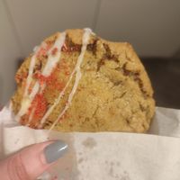 Special edition - strawberry cheesecake (i think) at Floozie Cookies in London