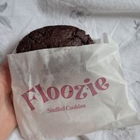 Chocolate cookie at Floozie Cookies in London