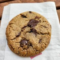 Chocolate chip cookie at Floozie Cookies in London