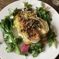 The vegan dish  at Mellem Jyder in Ebeltoft