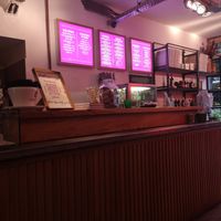 Inside at Mastino Pizza in Amsterdam