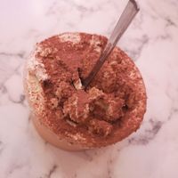 Tiramisu at Mastino Pizza in Amsterdam