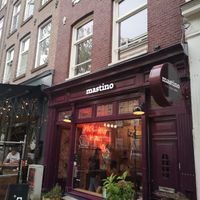 Outside at Mastino Pizza in Amsterdam