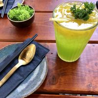 The Hulk homemade lemonade  at Ouai in Leipzig