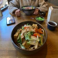 Udon and pho  at Ouai in Leipzig