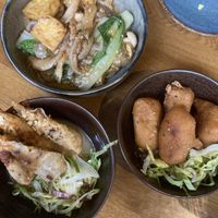 Forest Friends, spring rolls  at Ouai in Leipzig