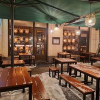 Terrace at Ouai in Leipzig