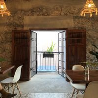 Upstairs  at Casa Maca in Valladolid