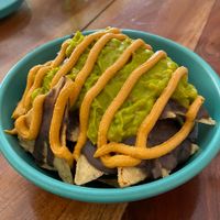 Deluxe nachos — fantastic at Casa Maca in Valladolid