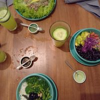 Bowls & Quinoa-Salad at Casa Maca in Valladolid