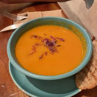 Carrot soup  at Casa Maca in Valladolid