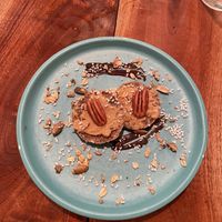 Crudivegan walnut cookies   at Casa Maca in Valladolid