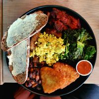 Vegan Breakfast  at Om Burger in Bristol