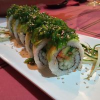 Sushi roll vegetal at Fujiyama Sushi Bar in A Coruna