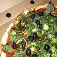   at V-izza in North West London