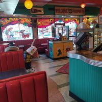 Interior at Two Boots - East Village in New York City