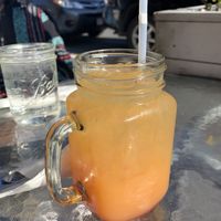 rum punch cocktail at Cafe Avellino in Swampscott
