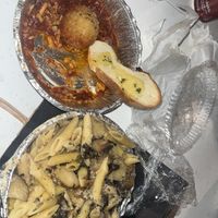 The arancini is so good here!!!   at Cafe Avellino in Swampscott