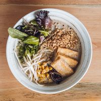 This vegan dish was delicious. Photo from the online menu; it's accurate. at Mugen Noodle Bar in Tigard