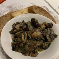 Starter - Funghi all aglio  at Casa Ciro in Worthing