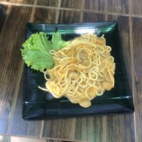 pasta  at GoGreen Vegetarian Restaurant in Phnom Penh