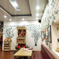 Interior at JC Vegetarian Restaurant in Phnom Penh