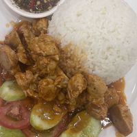 Breakfast set, first on the menu.   at JC Vegetarian Restaurant in Phnom Penh