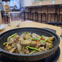 eggplants at JC Vegetarian Restaurant in Phnom Penh