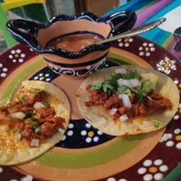 Tacos at Guanajuatito Restaurante in Guanajuato