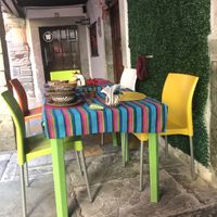 Outside seating  at Guanajuatito Restaurante in Guanajuato