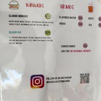 English Menu at Guanajuatito Restaurante in Guanajuato