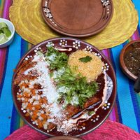 Enchiladas  at Guanajuatito Restaurante in Guanajuato