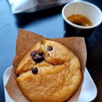 Muffin at IzyCoffee in Ghent