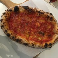 Temperara apetizer, kind of a small marinara at Tozzi Forneria Moderna in Lisbon