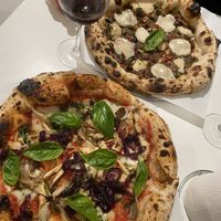 both vegan options  at Tozzi Forneria Moderna in Lisbon