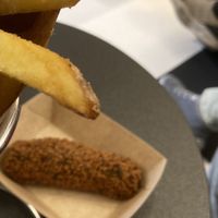 Vegan mushroom croquette  #Veganuary at Frietmeester in Deventer