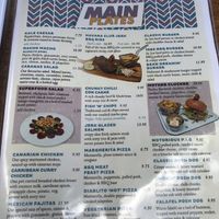 Menu  at Cabanas 1984 in Tenerife
