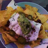 Vegane Tacos mit veganen Käse at Cabanas 1984 in Tenerife