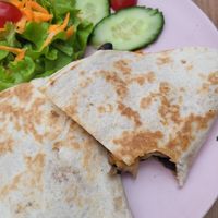 quesadilla at Cabanas 1984 in Tenerife