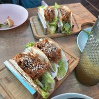 Tacos with Jackfruit  at Cabanas 1984 in Tenerife