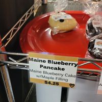 Local blueberries and maple!  at Bangin' Whoopie in Bangor