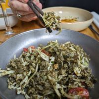 Tea leaf salad at alter in East London