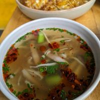 Soup at alter in East London