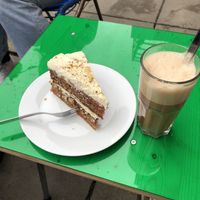 nasala chai + carrot cake   at KAWA in Dresden