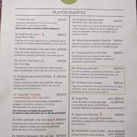 Menu 2 at Restaurante Lemoncillo Sabores Vietnamitas in Envigado